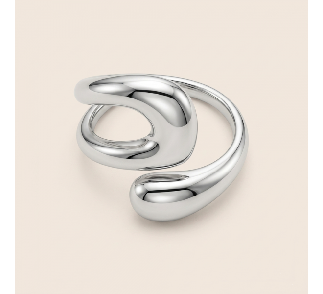 BAGUE DULCE ARGENTÉE