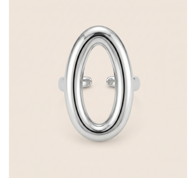 BAGUE SOLANA ARGENTÉE