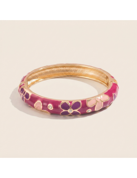 JONC FLORAL FUSCHIA