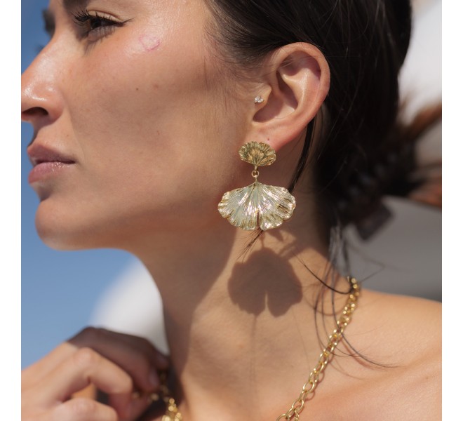 BOUCLES D'OREILLE FUJI