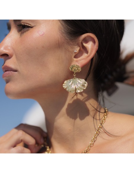 BOUCLES D'OREILLE FUJI