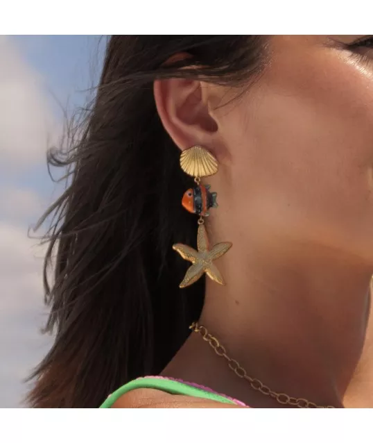BOUCLES D'OREILLE FISH 2