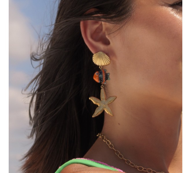 BOUCLES D'OREILLE FISH