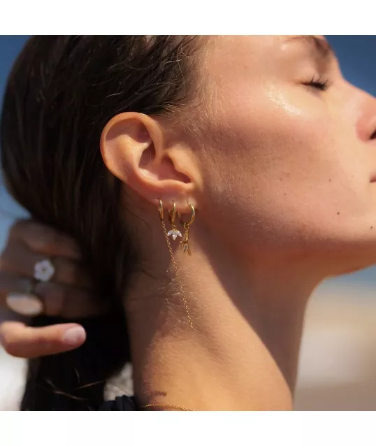 BOUCLES D'OREILLE CORAIL 2