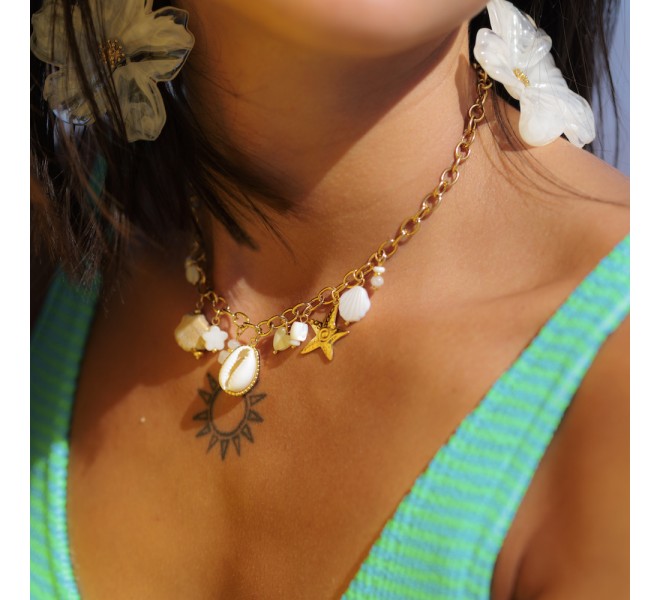 COLLIER CHARM SANTA CRUZ