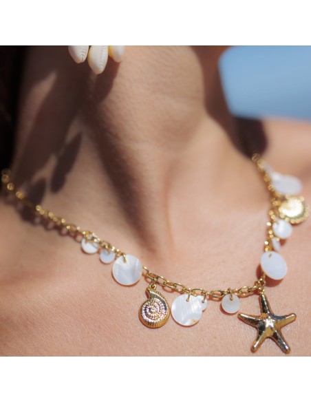 COLLIER CHARM SHELL BEACH