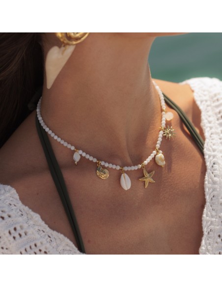 COLLIER CHARM SANTA BARBARA