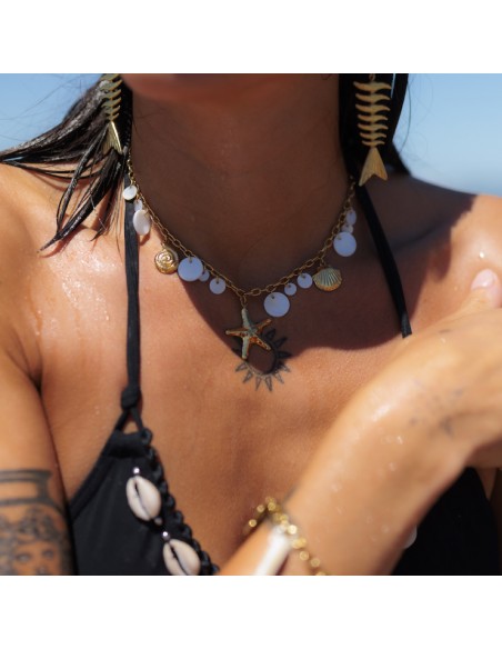 COLLIER CHARM SHELL BEACH