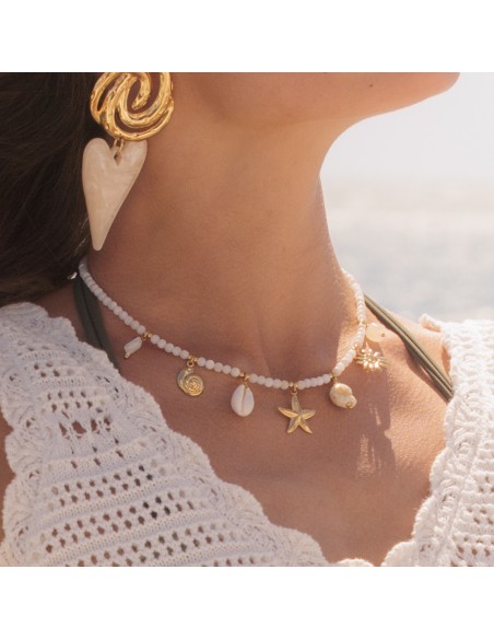 COLLIER CHARM SANTA BARBARA