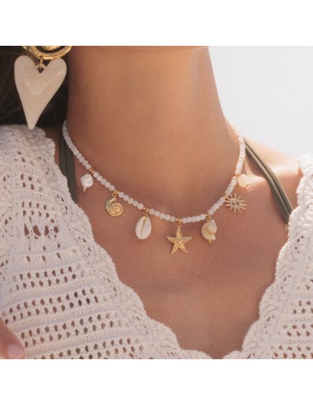 COLLIER CHARM SANTA BARBARA