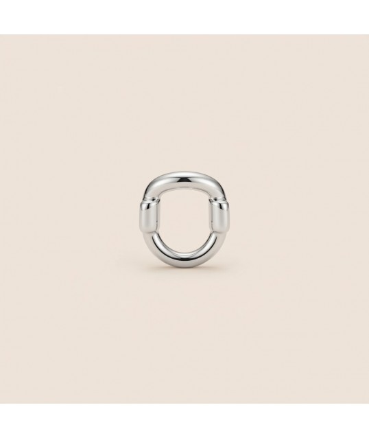 BAGUE ATOL ARGENTÉE