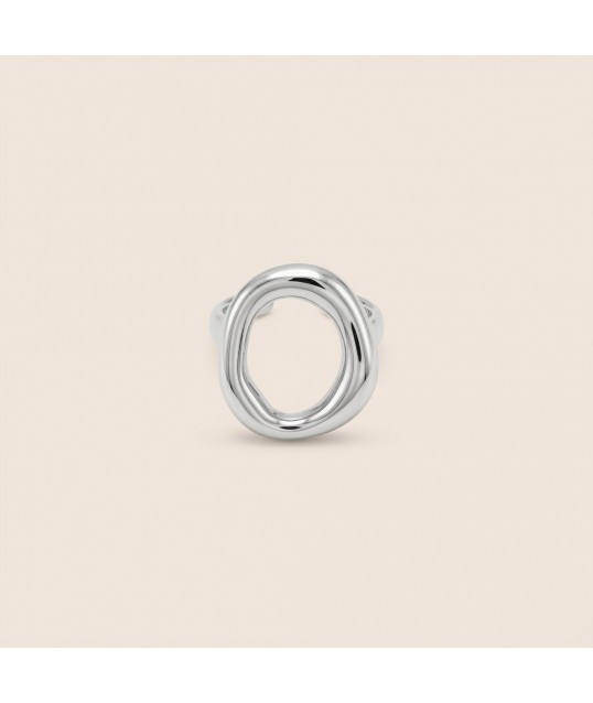BAGUE CÉSAR ARGENTÉE