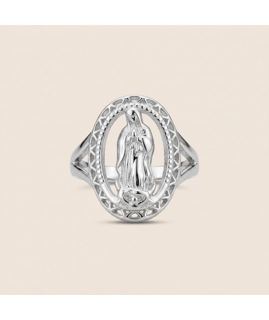 BAGUE VIRGO ARGENTÉE