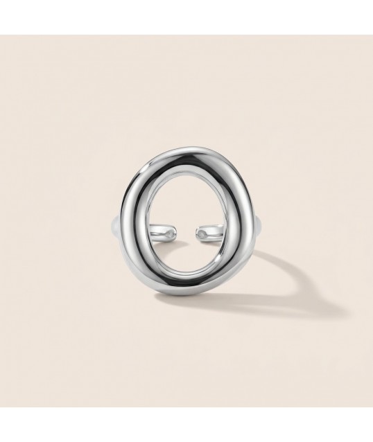 BAGUE ONA ARGENTÉE
