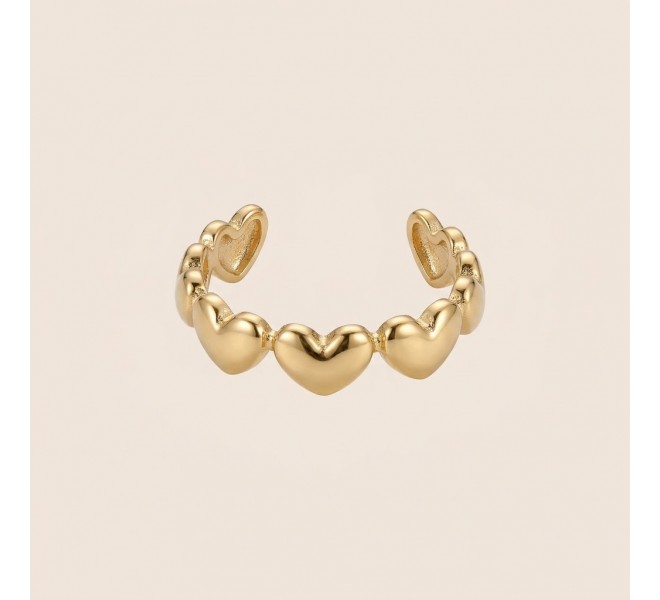 BAGUE D'OREILLE COEUR