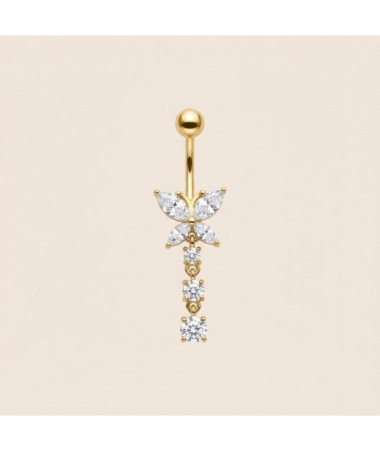 PIERCING NOMBRIL BUTTERFLY