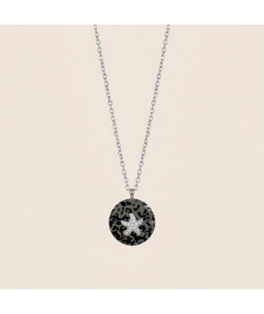COLLIER STARS ARGENTÉE