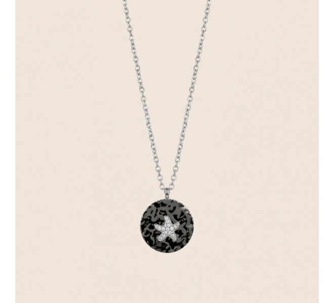 COLLIER STARS ARGENTÉE