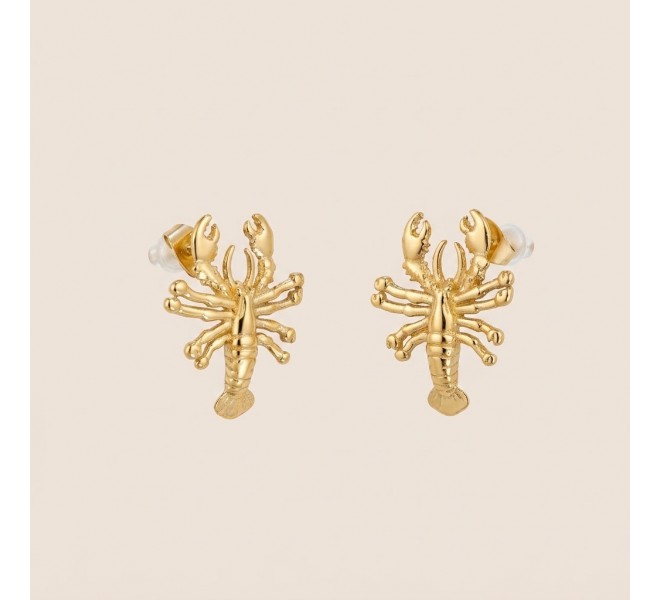 BOUCLE D'OREILLE HOMARD