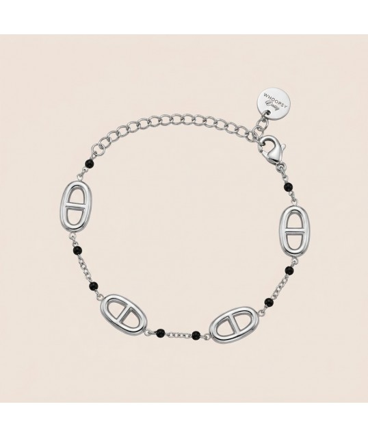 copy of BRACELET FLEUR NOIR