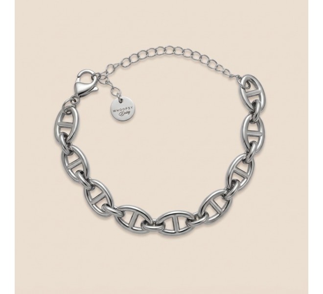 BRACELET MARINE ARGENTÉE