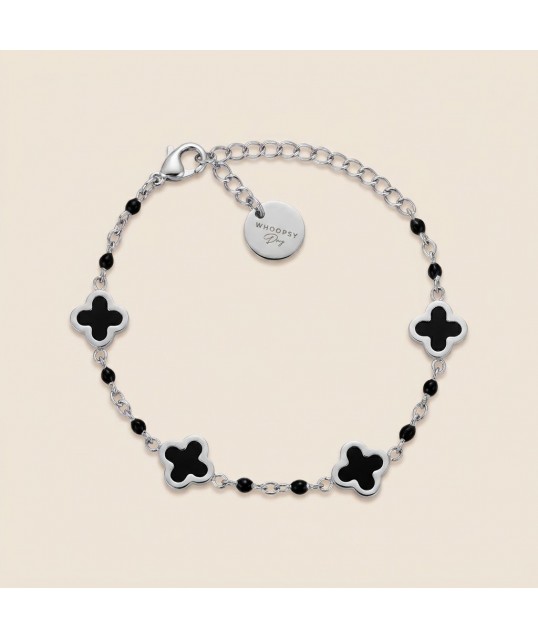 copy of BRACELET FLEUR NOIR