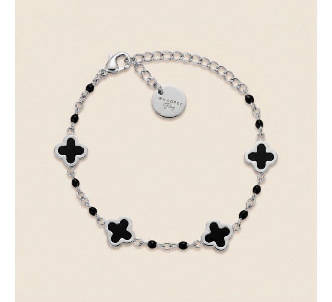 copy of BRACELET FLEUR NOIR
