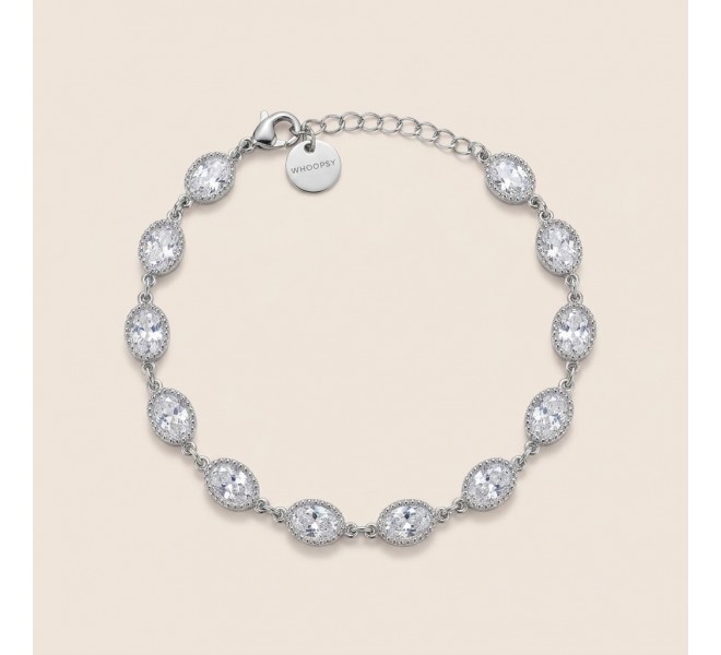 BRACELET STRASS OVALE