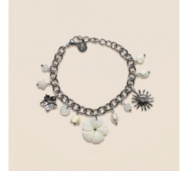 copy of BRACELET FLEUR NOIR