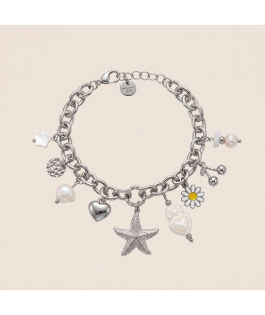 copy of BRACELET FLEUR NOIR