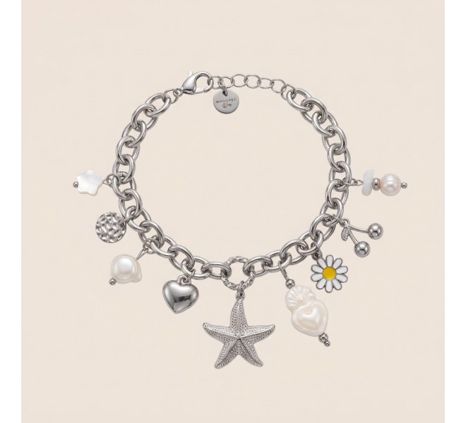 copy of BRACELET FLEUR NOIR