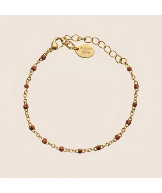 copy of BRACELET FLEUR NOIR