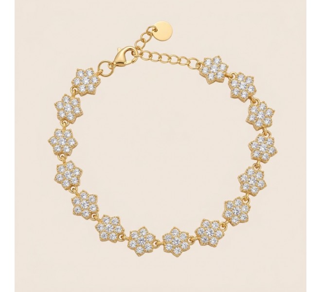 copy of BRACELET FLEUR NOIR