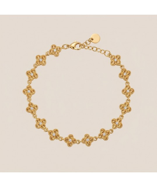 copy of BRACELET FLEUR NOIR