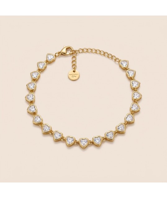BRACELET STRASS COEUR