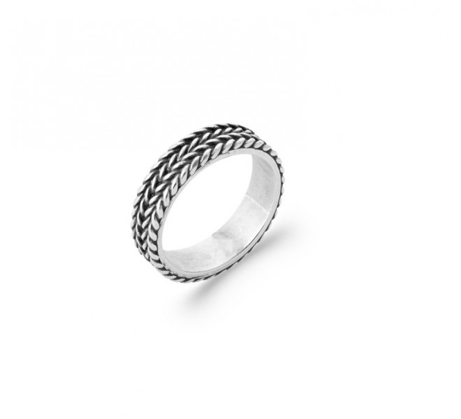 BAGUE ARGENT