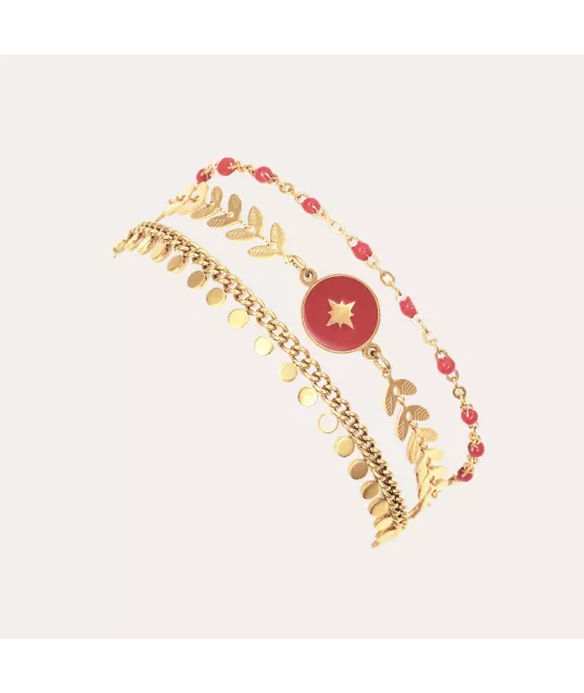 BRACELET DONNA ROUGE