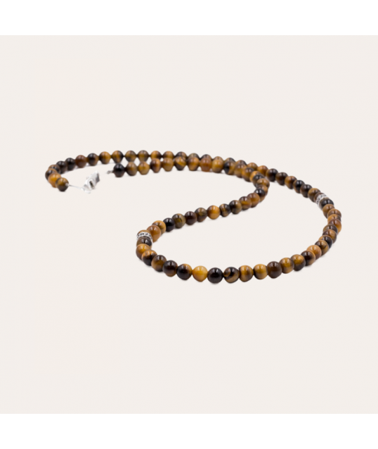 COLLIER OEIL DE TIGRE